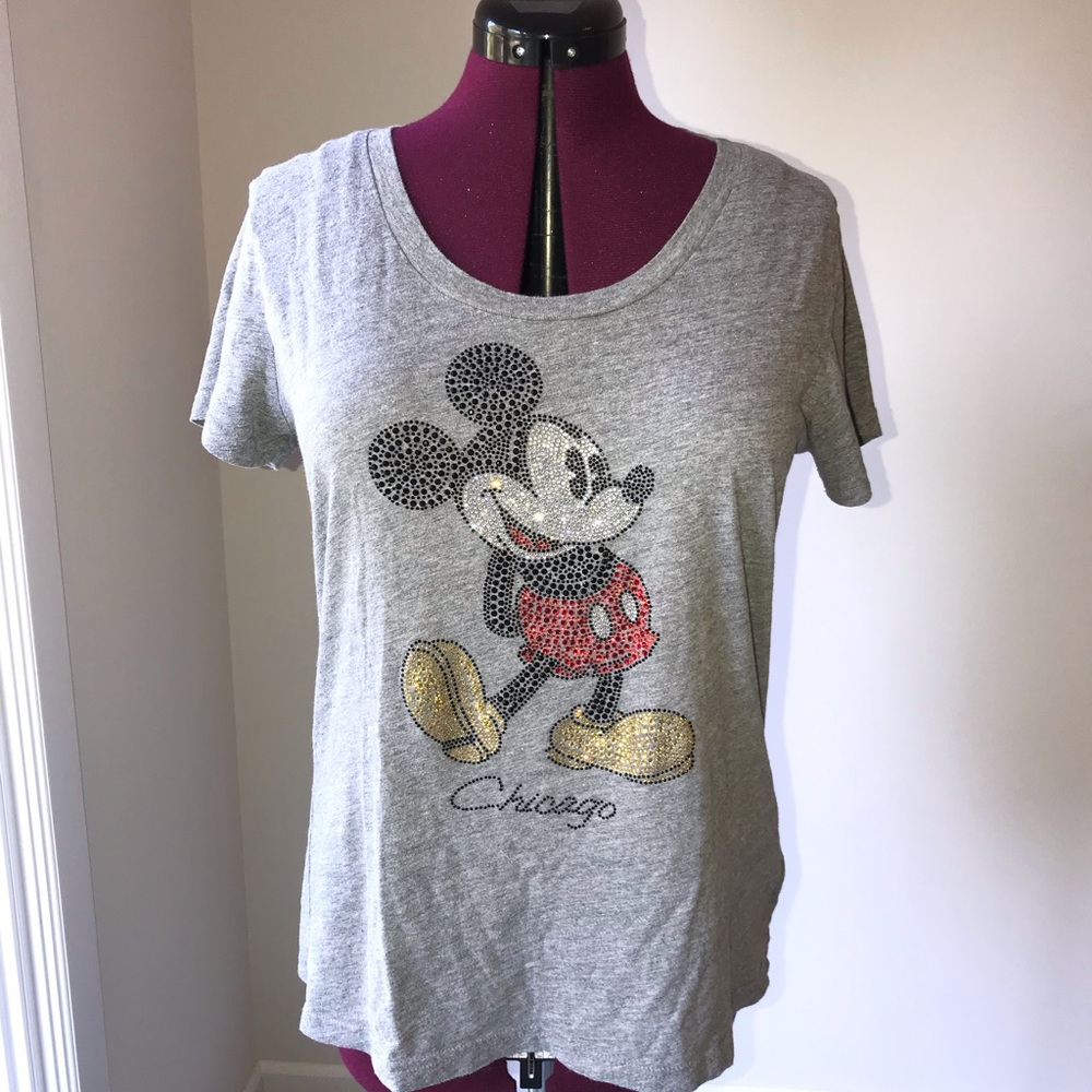 Disney Sequin Chicago Mickey Tee XL